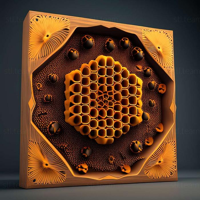 3D model Pollen game (STL)